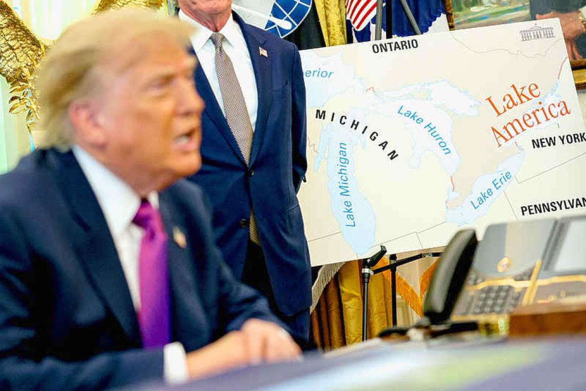 Trump renames Lake Ontario as  'Lake America' amid trade war